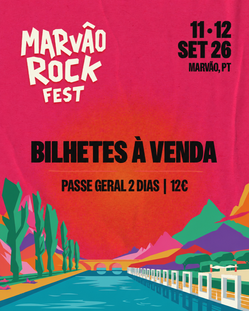 Bilhetes à venda — Passe Geral 2 dias, 12€